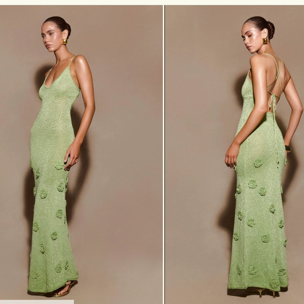 Meshki Green Maxi Dress